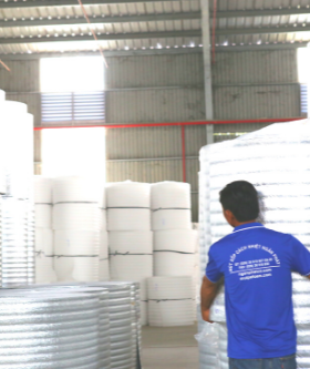 Kho xưởng đáp ứng được số lượng lớn 